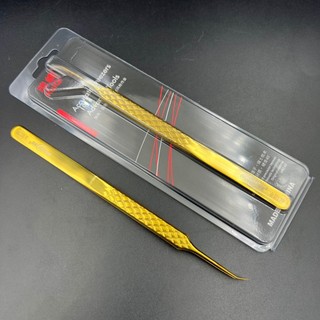 Panh nhíp dài (đầu thẳng - đầu cong) VÀNG