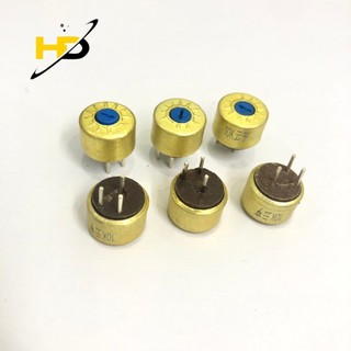 Chiết áp-biến trở chia áp 10k 0.5w loại 3 chân cắm màu vàng