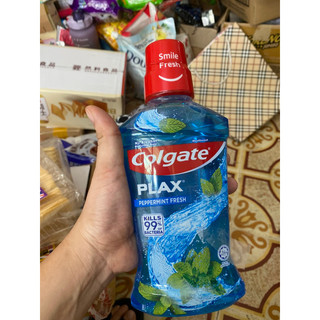 Xả kho nước xúc miệng colgate bac ha chai 500Ml Date 10/26