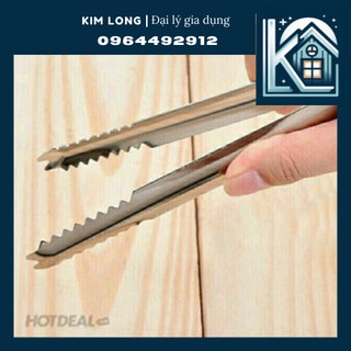 Kẹp Gắp Đá, Đồ Nóng Inox Chống Gỉ