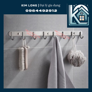 Móc treo quần áo inox đóng tường chống rỉ