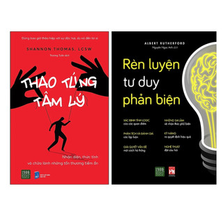 Combo 2q thao túng tâm lý + rèn luyện tư duy phản biện