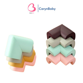 Set 4 miếng mút xốp bịt góc bàn, chụp cạnh bàn chống va đập an toàn cho bé