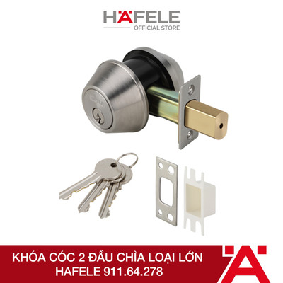 Khóa Cóc 2 Đầu Chìa Loại Lớn Hafele 911.64.278
