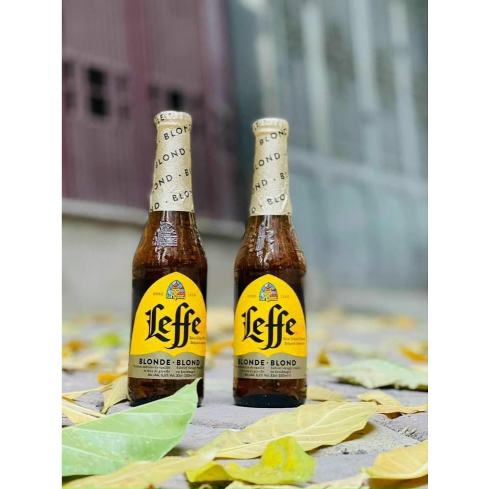 [SHIP HỎA TỐC] Log 6 lon bia leffe 330ml 6.6% Hàng nhập khẩu nguyên chai Bỉ