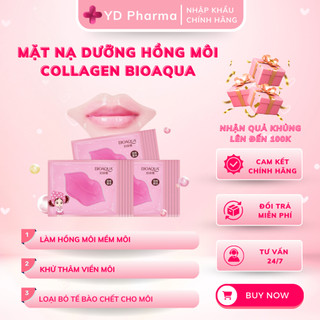 Mặt Nạ Môi BIOAQUA Dưỡng Môi Hồng Tự Nhiên, Cấp Ẩm Giúp Môi Căng Bóng, Mềm Mại| YD Pharma