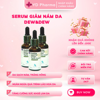  Serum Nám Da Dew Dew Luxury Cell Collagen, Nếp Nhăn, Giảm Nám Da, Giảm Tình Trạng Tàn Nhang 30ML| YD Pharma