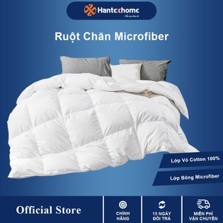 Ruột chăn lông vũ nhân tạo Microfiber HANTEXHOME siêu ấm, siêu nhẹ, kháng khuẩn cao, chống ẩm tốt