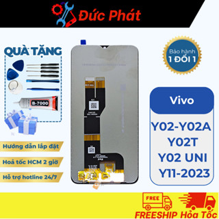  Màn Hình Thay Thế Vivo Y02   Y02A   Y02T   Y11 2023  Tặng kèm keo dán và bộ sửa  