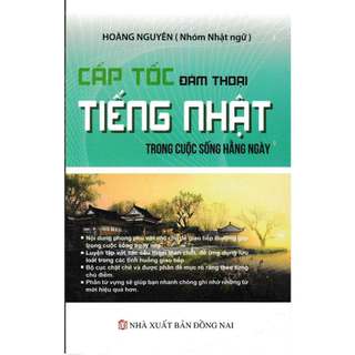 Sách - cấp tốc đàm thoại tiếng nhật trong cuộc sống hằng ngày - cm
