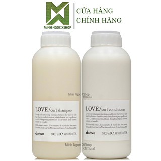 Dầu gội xả kiểm soát sóng xoăn Davines Love Curl 1000ML