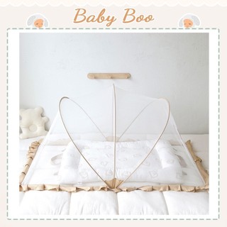 Màn chụp chống muỗi cho bé hình thỏ gấp gọn thông minh che chắn cho bé sơ sinh Baby boo