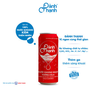 Nước khoáng thiên nhiên có ga đảnh thạnh khoáng cola 330ml thùng 24 lon