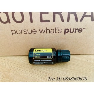 Tinh dầu lemon chanh vàng doterra usa - doterra essential oil - lemon oil 15ml