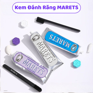 Kem đánh răng marets giúp hỗ trợ trắng răng, loại bỏ mảng bám,sach răng thơm miệng