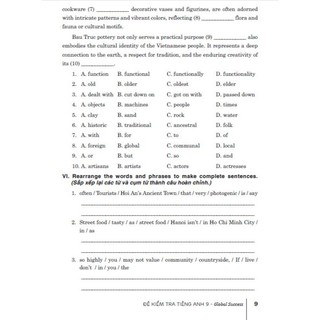 Sách - Đề kiểm tra tiếng anh 9 (dùng kèm sgk kết nối) -HA