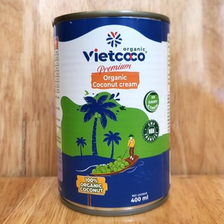 Vietcoco nước cốt dừa tươi hữu cơ premium organic coconut cream