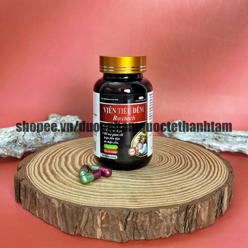 Viên tiểu đêm hỗ trợ giảm các triệu chứng tiểu đêm, tiểu nhiều lần, tiểu không tự chủ do thận kém - 30 viên