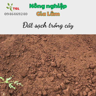 Đất trồng cây, đất sạch trồng rau, hoa, cây cảnh, cây ăn quả - bao lẻ 1kg - Nông nghiệp Gia Lâm