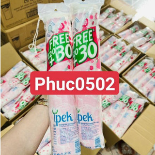 [Ảnh thật] Bông tẩy trang ipek 150 miếng