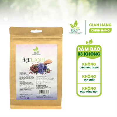 Hạt Lanh Viet Healthy - Túi 500g