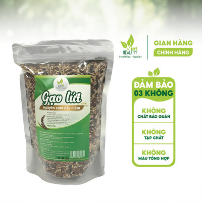 Gạo Lứt Nguyên Cám Nảy Mầm Viet Healthy - Túi 1kg