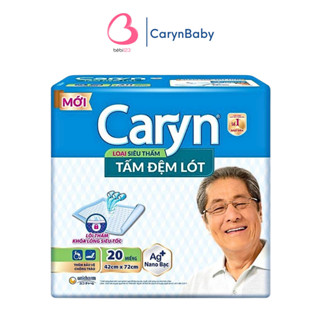 Gói 20 Tấm đệm lót Caryn siêu thấm cho mẹ sau sinh, thay tã cho bé, cho người già Carynbaby