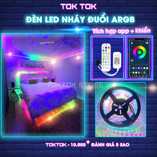 Đèn led trang trí argb , đèn mây, đám mây sấm chớp trang trí phòng ngủ hiệu ứng sóng nhạc cảm biến âm thanh