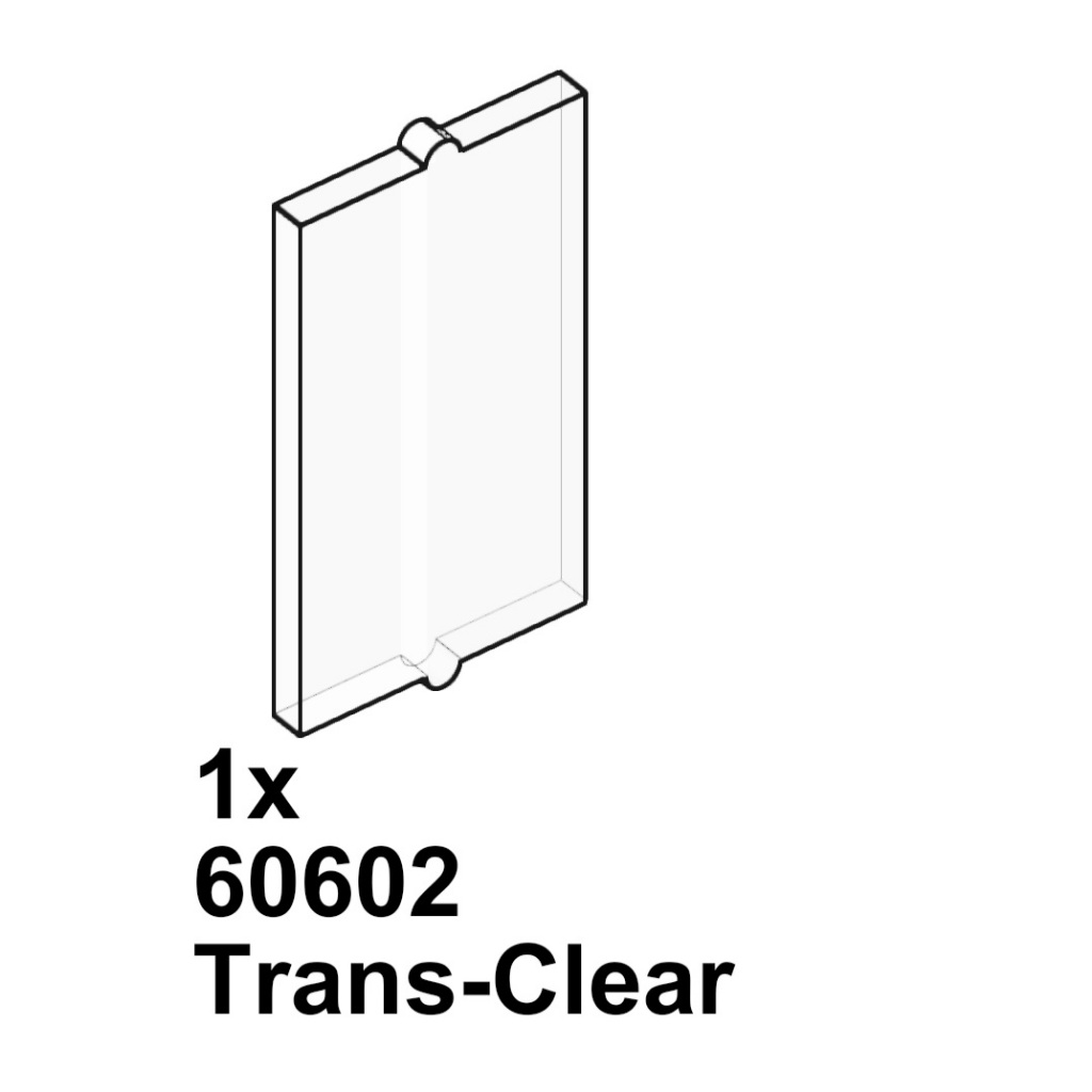 Combo 5 Phụ Kiện Moc Mã 60602 ( Trong Suốt )
