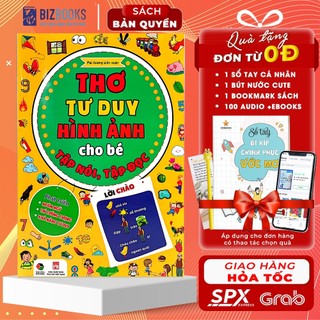 Sách - thơ tư duy hình ảnh cho bé tập nói tập đọc