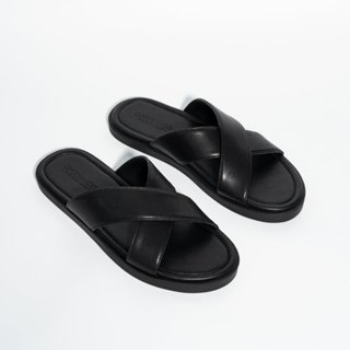  Dép Quai Ngang DATINNOS Da Microfiber 2 Quai Đế Cao Su Cao Cấp Êm chân DT20 