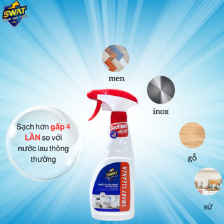 Nước lau đa năng swat tẩy dầu mỡ, tẩy nhà bếp, tẩy hút mùi, bếp gas, bếp từ 550 ml