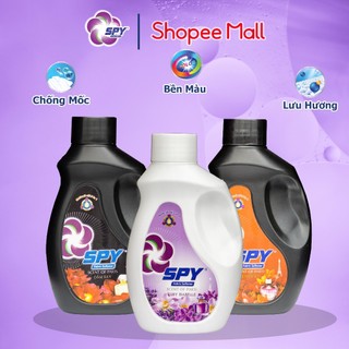 Nước xả vải SPY 100ml chống mốc, công nghệ hạt lưu hương, bền màu, ngừa mùi hôi và mềm mại