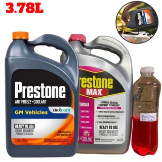 [GRAP-NOWSHIP] Dung Dịch Làm Lạnh Làm Mát Động Cơ Xe Màu Đỏ Cao Cấp Prestone 3,78L