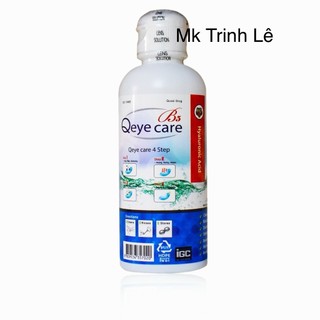 Nước ngâm lens Qeye Care B5 140ml- dung dịch rửa kính áp tròng chính hãng Hàn Quốc date 2025.