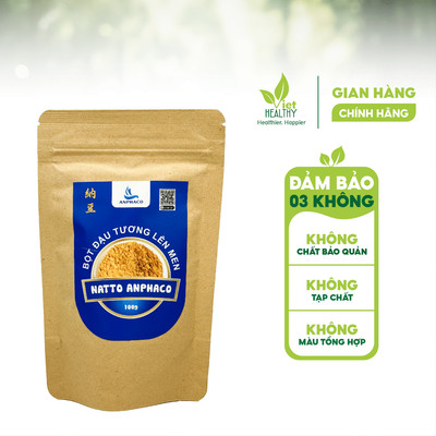 Bột Natto Đậu Tương Lên Men 100g Viet Healthy
