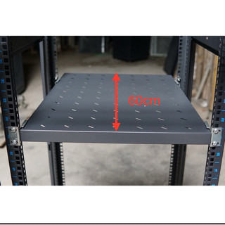 Khay cố định , fix tray 19inh cho tủ rack, tủ mạng sâu d800 màu đen