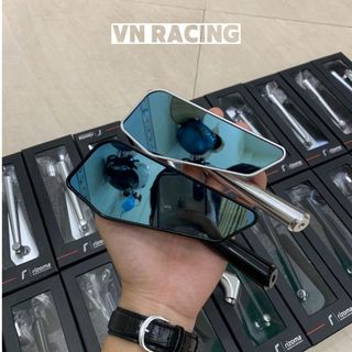 Gương chiếu hậu xe máy Rizoma mẫu 744 thời trang mini chân 3D gắn chân kính cho AB, SH, SH Mode