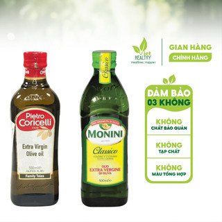 Dầu Olive Monini 500ml (Olive Extra Virgin) - Viet Healthy