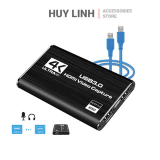Hdmi video capture card usb 3.0 - thiết bị livestream từ hdmi sang usb3.0 ccho máy ảnh, pc, laptop hl926