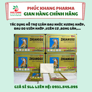 Cao dán con cọp 5 chữ - bịch 4 miếng dán