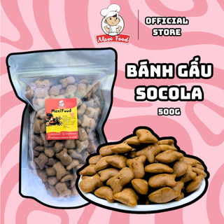 500g bánh gấu socola nhân kem | maxifood