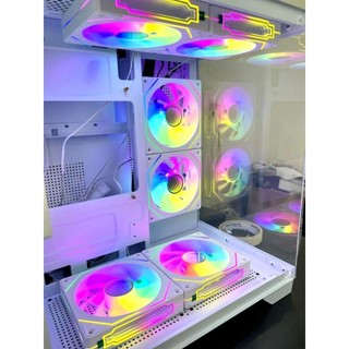 Quạt Fan TOMATO M2 WHITE Kèm 4 Ốc (Gắn trực tiếp nguồn không cần Hub)