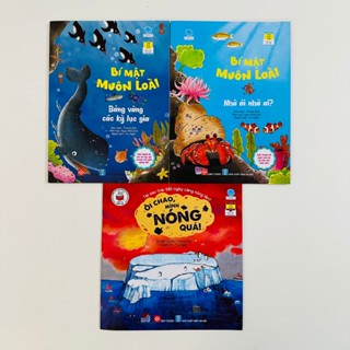 SÁCH- BỘ SÁCH Bí mật muôn loài- những câu chuyện khoa học dành cho thiếu nhi