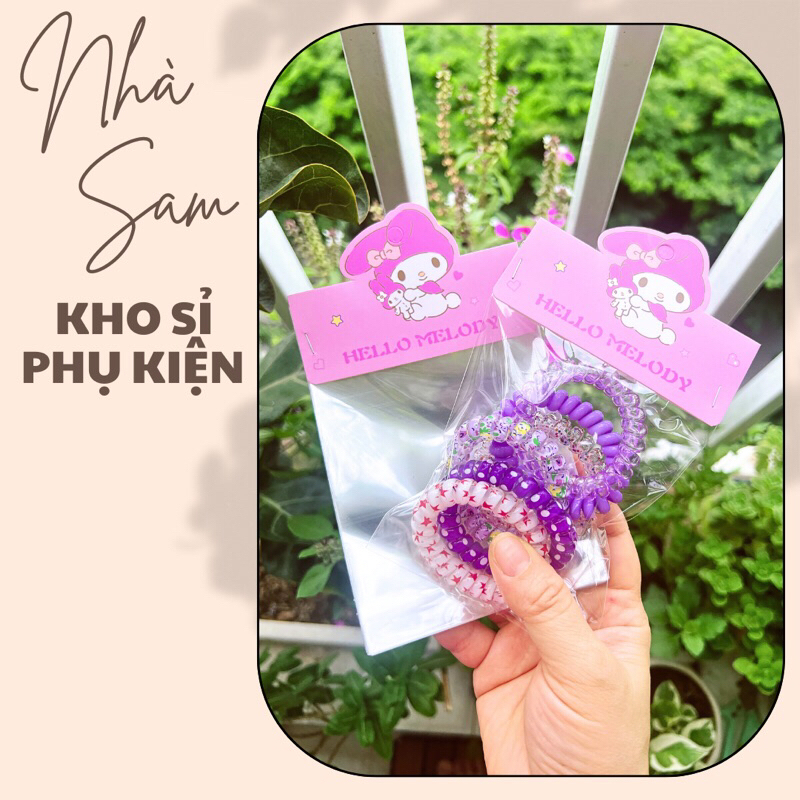 20 TÚI 10*14.5CM ĐỰNG CỘT TÓC KẸP TÓC PHỤ KIỆN