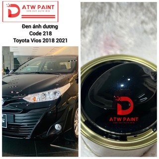 Sơn đen 218 toyota vios 2018 2022- sơn auto lacqer 1k - lon 500g