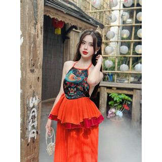 Áo yếm chụp sen, yếm hội an, huế, đà nẵng, chụp ảnh siêu hot