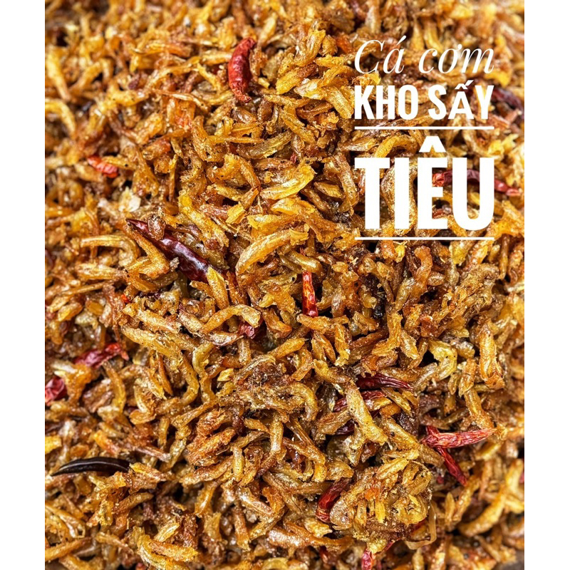 Cá Cơm Kho Sấy Tiêu 300gr