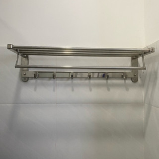 Máng khăn đa năng inox 304 sáng bóng