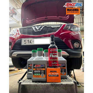 Súc Động Cơ AMSOIL ENGINE AND TRANSMISSION FLUSH - 473ml sử dụng cho 10 lít nhớt